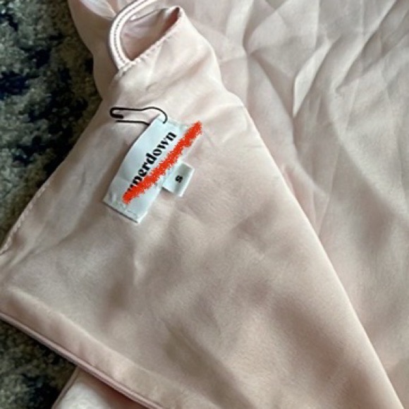 ❌SOLD❌superdown Billie Drape Midi Dress in Blush pink Small - Picture 12 of 12